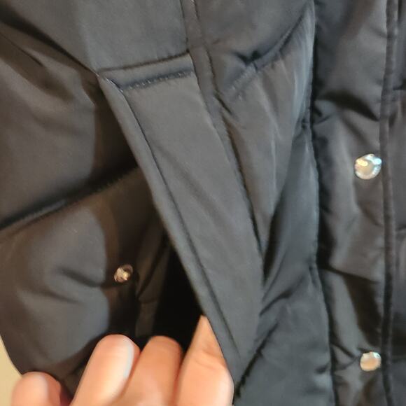 Tommy Hilfiger Long Puffer Coat Black Quilted
Street Style Outerwear Size Small - Picture 4 of 7